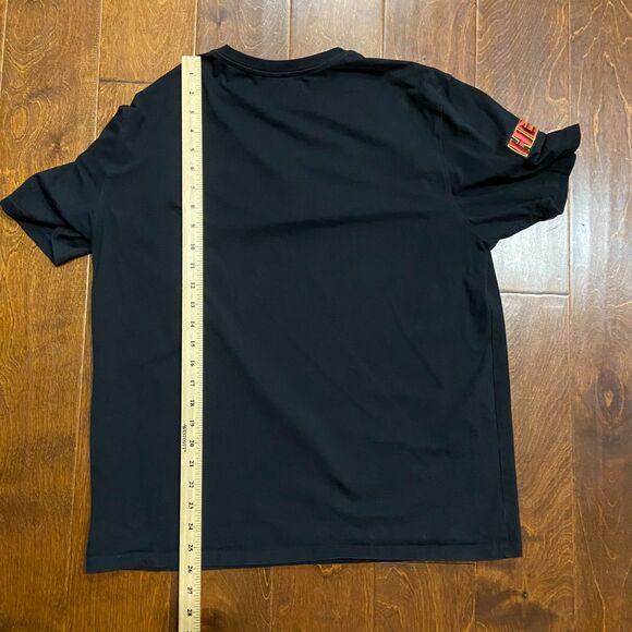 Pro Standard NBA Miami Heat Chenille Logo Embroidered Tee Black Men's Size XL - Picture 9 of 9